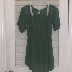 Open shoulder sun dress